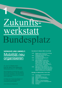 Zukunftswerkstatt Bundesplatz | Programm der ersten Werkstatt © Eleonore Harmel